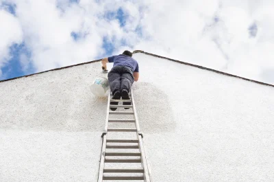 Peinture extérieure aux Aspres — façades et ravalement